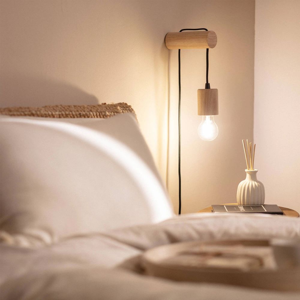 Plung in wall light