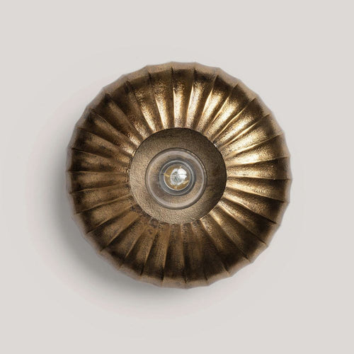 Aged Brass Wall Lights