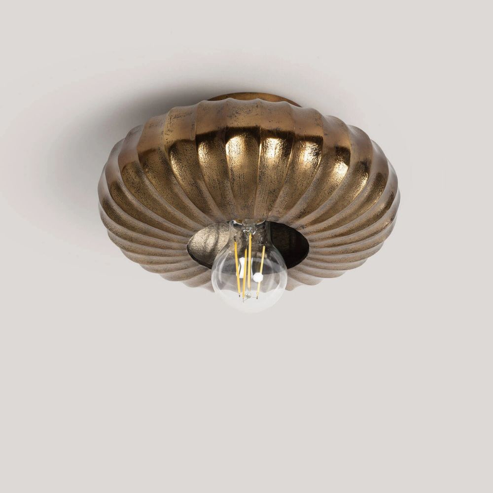 Aged Brass Wall Lights