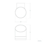 Black Battery Wall Lights