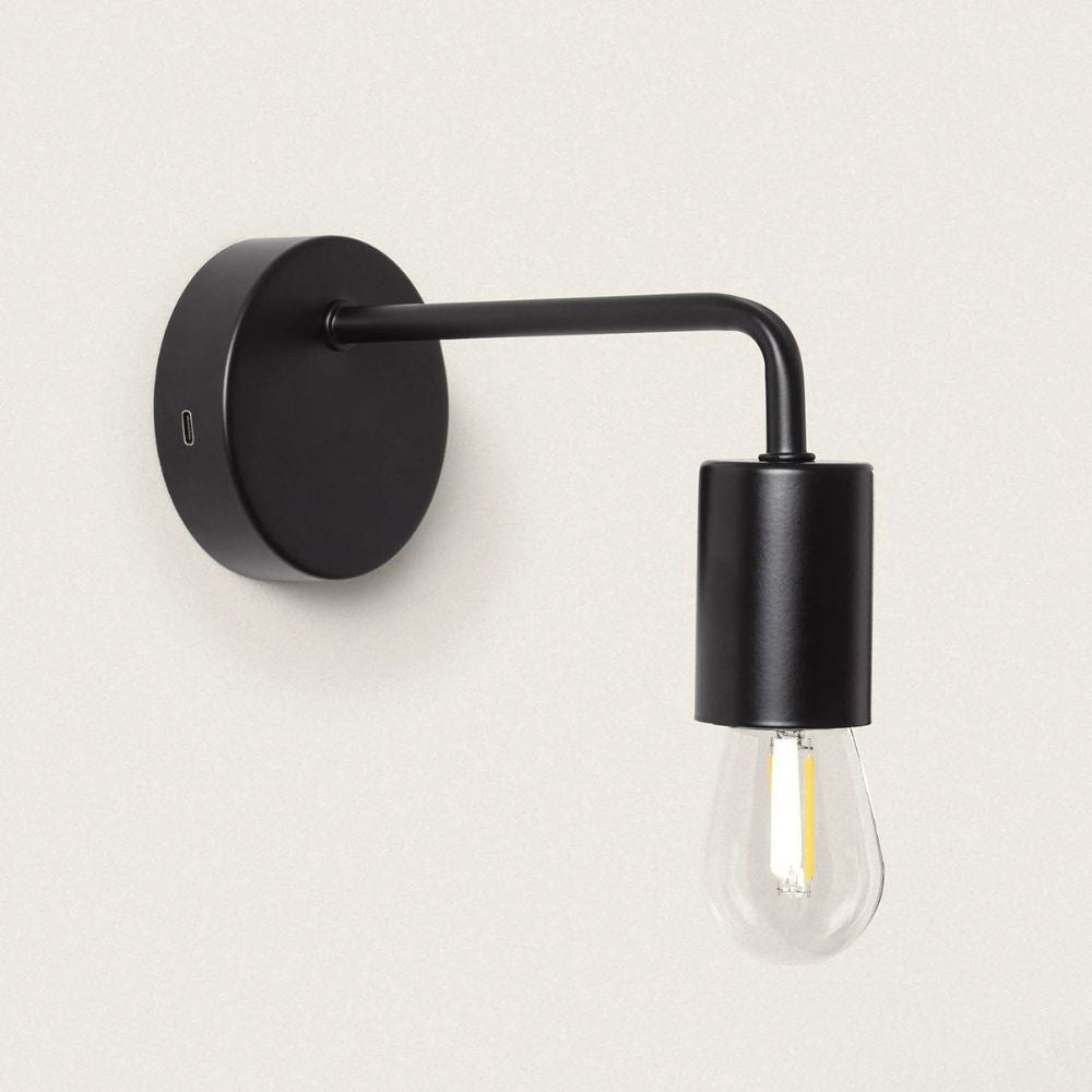 Black Rechargeable Wall Lights