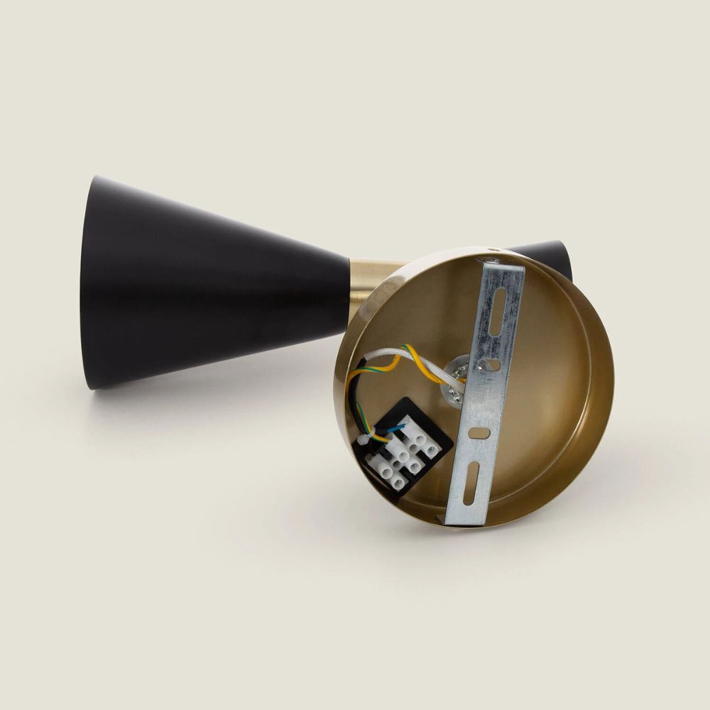 Black and Gold Wall Lights