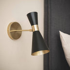Black and Gold Wall Lights