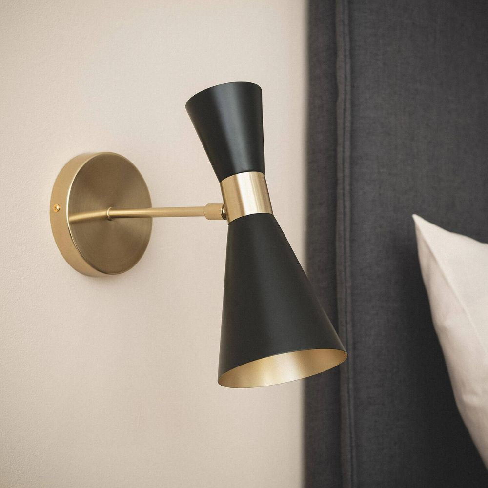 Black and Gold Wall Lights