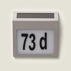 Outdoor Solar LED Wall Light for House Numbering