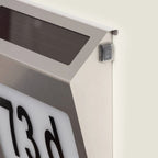 Outdoor Solar LED Wall Light for House Numbering
