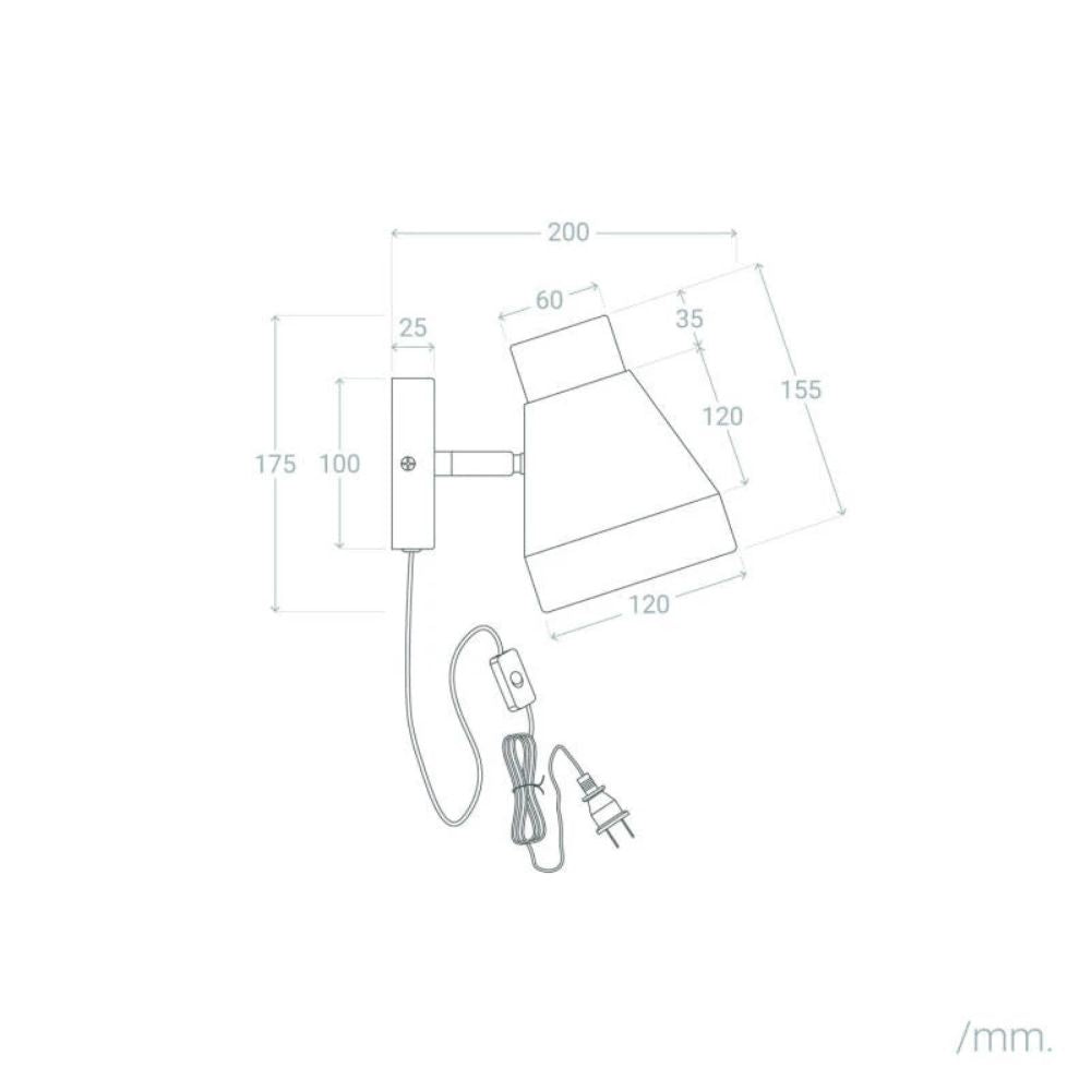 Plug-in Wall Light for Children's Room