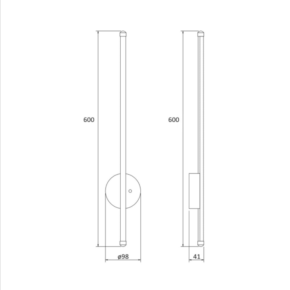 USB Rechargeable Wall Light