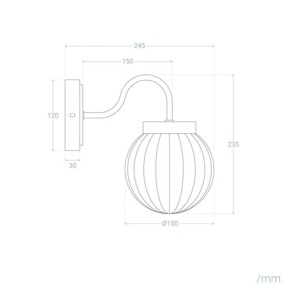 Vintage Bathroom Wall Light
