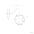 Vintage Bathroom Wall Light